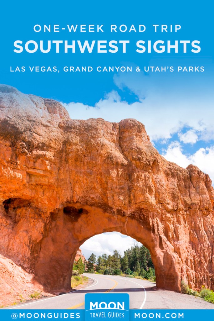 southwest week road trip pinterest graphic